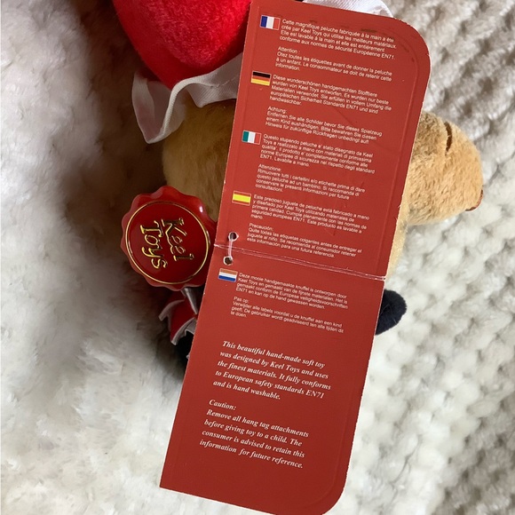 KEEL Toys Beefeater Plush Hug Me Bear Stuffed Animal Toy with Tags - Picture 13 of 16